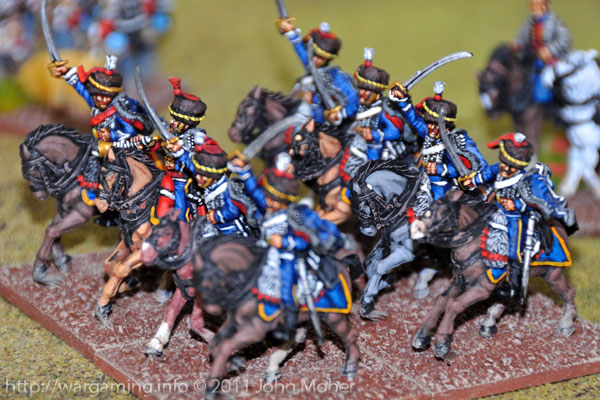 Turn 10: The 7th (Queens Own) Hussars on the British left Turn 10: The 7th (Queens Own) Hussars on the British left