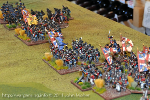 The British deploy The British deploy