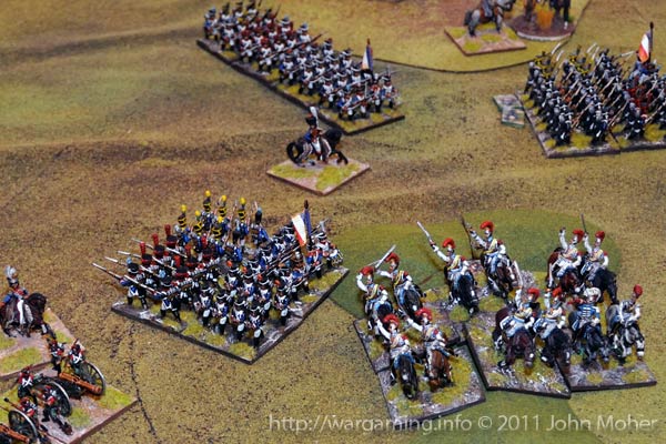 Turn 17 - The French have smashed Picton's centre Turn 17 - The French have smashed Picton's centre