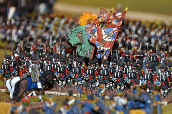 Early in Turn 11 - The 79th Cameron Highlanders wait in reserve Early in Turn 11 - The 79th Cameron Highlanders wait in reserve