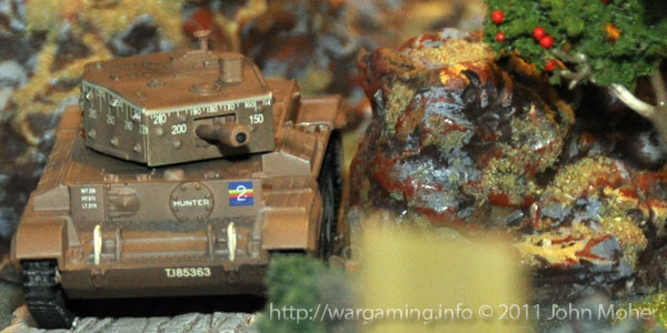 "Hunter" A Royal Marine Centaur IV CS Tank "Hunter", A Royal Marine Centaur IV CS Tank, advances in game No.2