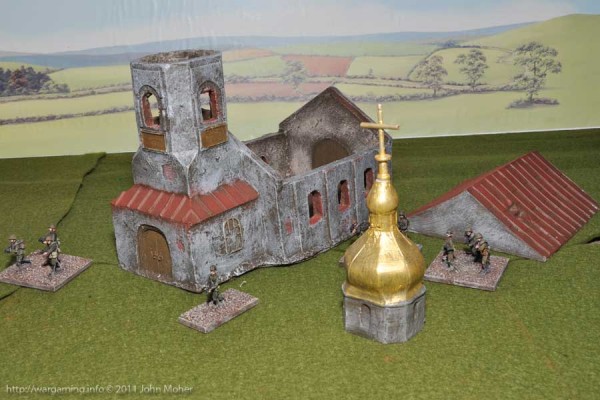 LM21 Russian Orthodox Church - Roof Removed