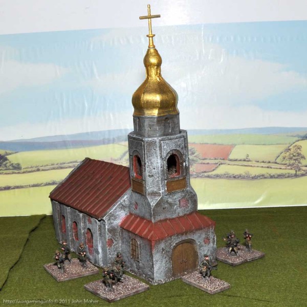 LM21 Russian Orthodox Church - Front View