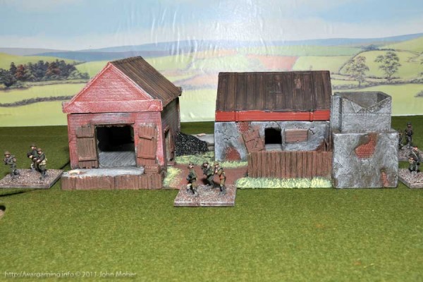 LM49 Russian & Eastern European rural Railway Station - Rear View