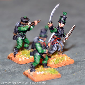 Lieutenant Sharpe calls the advance... Lieutenant Sharpe calls the advance... supported by Chosen Man Hagman & Rifleman Tongue.