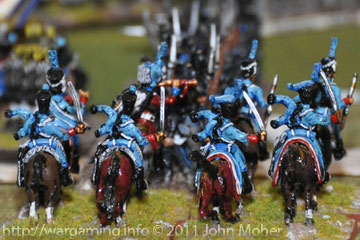 Cam's 1er Régiment de Hussars - 30 year old Hinchliffe Figs!