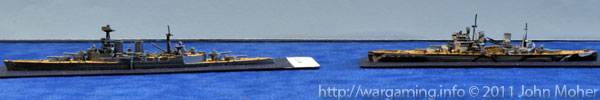 Off to sink the Bismark - HMS Hood & HMS Prince of Wales...