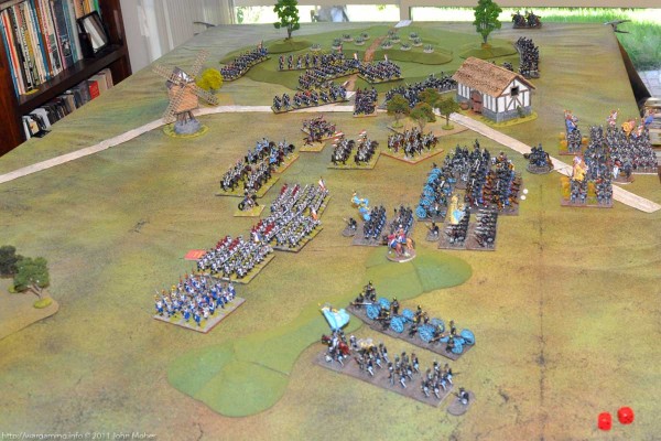 Position at the end of Turn 6