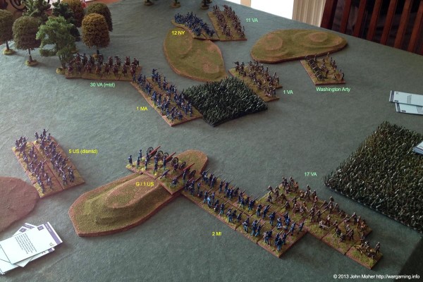 In with the bayonet everywhere - a major CSA charge.