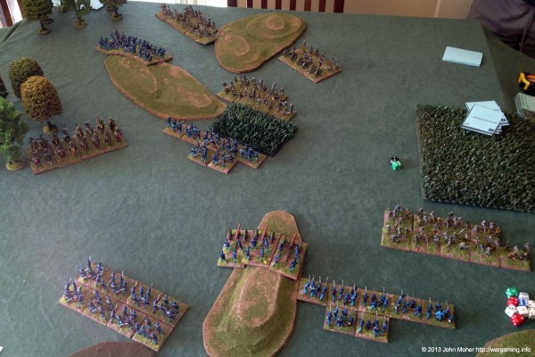 The USA take heavy casualties everywhere...