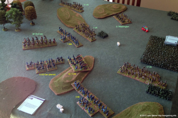 ...and my Brigade is defeated, preparing to quit the field.