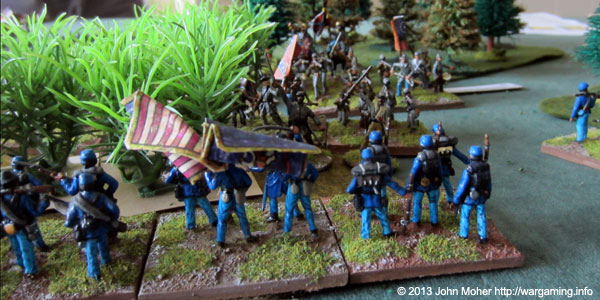 The Battle In The Crops At Bristoe.