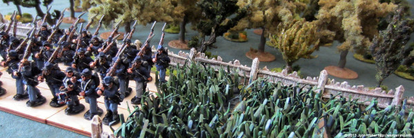 Union Infantry March Attack #3.