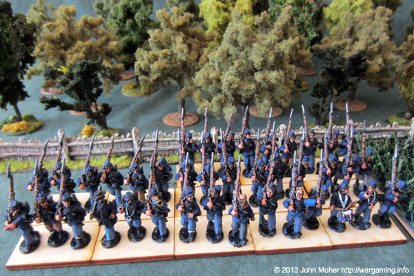 Union Regiment(s) March Attack...