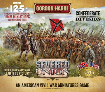 Confederate Army Box 15mm Unpainted.