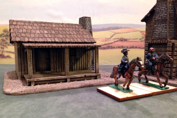 Warlord Games' North American Settler's Cabins