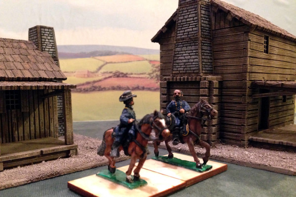 Warlord Games' North American Settler's Cabins