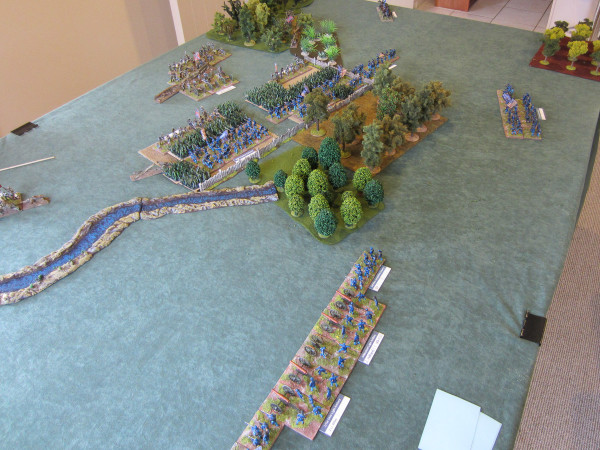 Mid-way through the action...