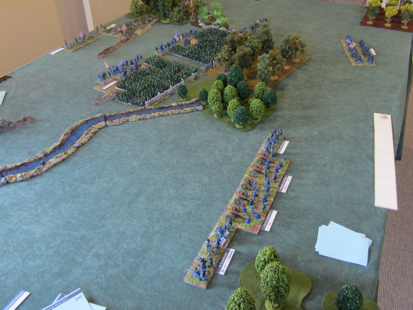 All But Over - The Confederates prepare to withdraw