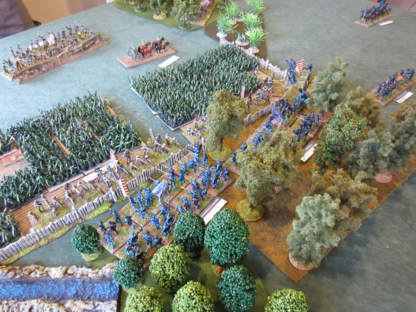 The Union Attack Develops