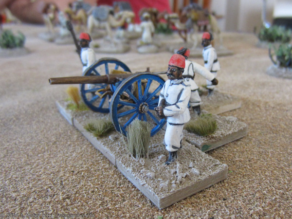 Shawish Yacob Niyamuthulla's 2nd Section of 'B' Battery, Egyptian Artillery Regiment