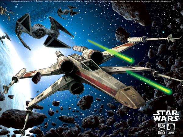 Star Wars X-Wing & Tie Interceptor