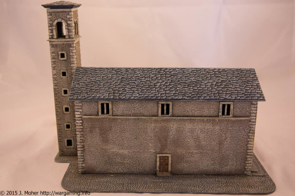 Italeri Church - Left Side View