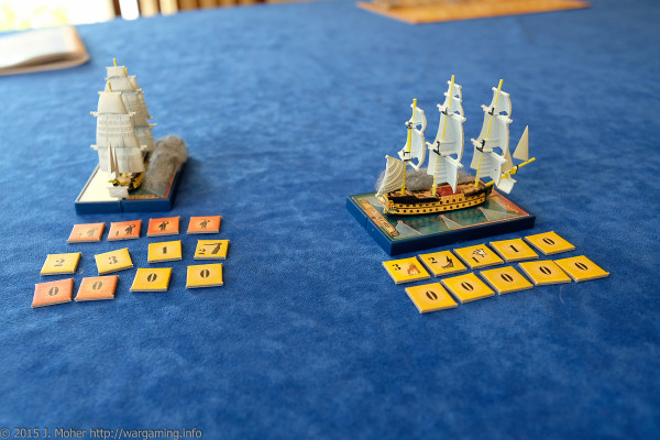 Généreux vs. HMS Vanguard