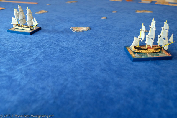 Généreux vs. HMS Vanguard