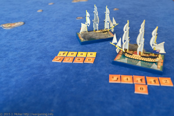 Généreux vs. HMS Vanguard