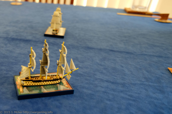Audacieux vs. HMS Vanguard Wargaming.info