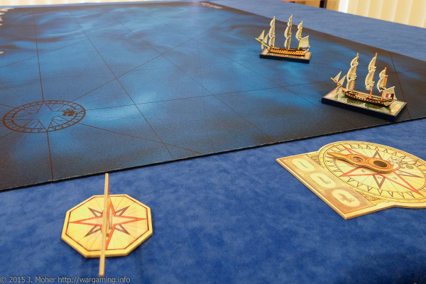 Prosperine & Commerce de Bordeaux face HMS Defence