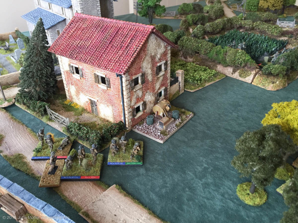 British first counter attack resumes...