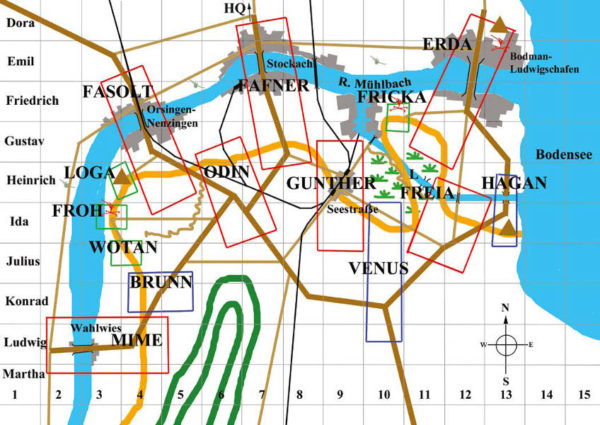 Operation Crossfire Axis Strategic Map