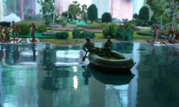Operation Crossfire DEE/FROH Sector - Pioneers assess the River