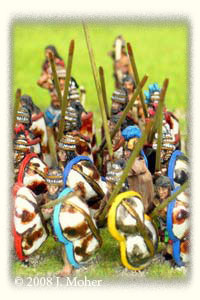 Early Mycenaean (or Minoan) Spearmen.