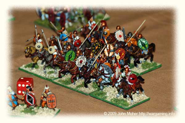 Carthaginian Spanish Cavalry (from the collection of Andrew Bennetts). Carthaginian Spanish Cavalry (from the collection of Andrew Bennetts).