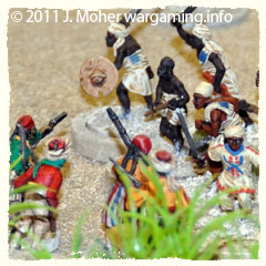 Bashi-Bazouks receive a Dervish charge! Bashi-Bazouks receive a Dervish charge!
