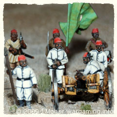 Egyptian Artillery (Krupp 6pdr Light Field Gun).