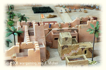 Fortified Egyptian Town somewhere on the Sudan Border. Fortified Egyptian Town somewhere on the Sudan Border.
