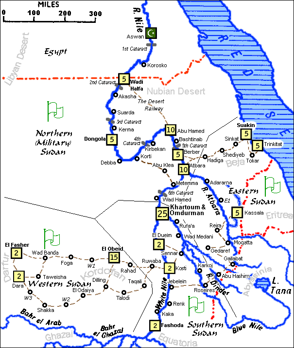 Master Fire & Sword in the Sudan Map. Master Fire & Sword in the Sudan Map.