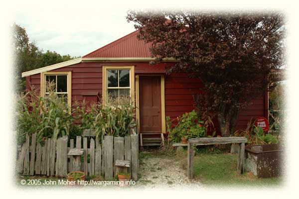 A side view of Colonel P. F. de Quincey's Cottage complete with corn in the backyard! Probably gives you an idea what he did and how his house got it's name! A side view of Colonel P. F. de Quincey's Cottage complete with corn in the backyard! Probably gives you an idea what he did and how his house got it's name!