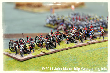 French Medium Foot Battery pounds the Austrians French Medium Foot Battery pounds the Austrians