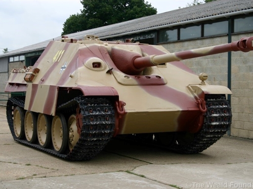 Jagdpanther with Hilary Doyle