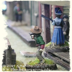 It's gunplay, townsfolk, defend yerselfs...