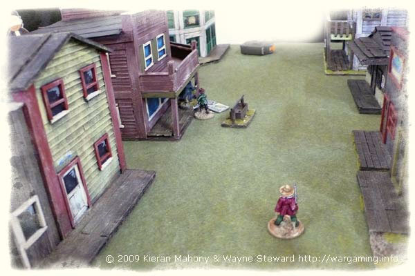 ...while the braver townsfolk await them...