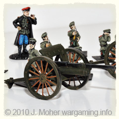 Russian 7.62cm Artillery Battery