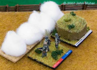 Close-Up of the Smoke recipients. Close-Up of the Smoke recipients.