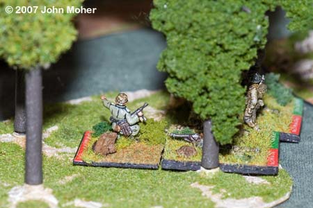 No.3 Platoon take a prisoner, the German 1st Platoon's PC. No.3 Platoon take a prisoner, the German 1st Platoon's PC.