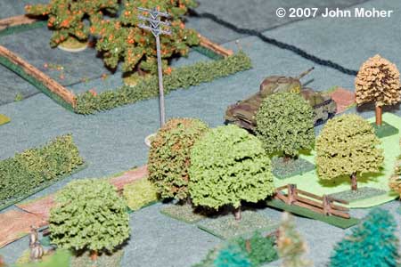 "Heading Home" - The Sherman withdraws at 1130 leaving just the two Mortar OP teams in action covering the withdrawal... "Heading Home" - The Sherman withdraws at 1130 leaving just the two Mortar OP teams in action covering the withdrawal...